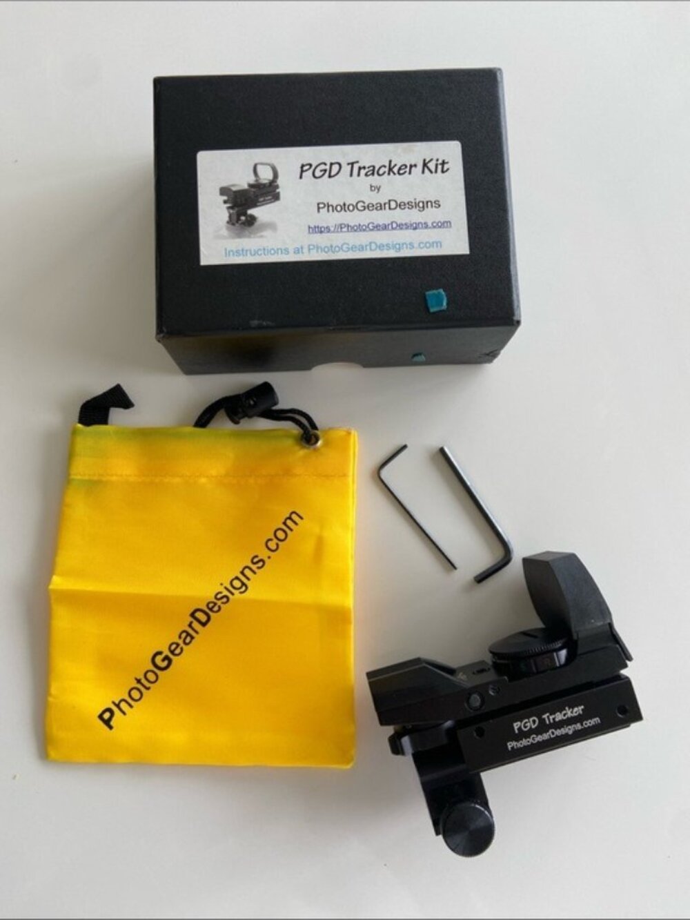 PGD Tracker Kit Optical Reflex Multi-Reticle Sight ESM-1 Mount Photography